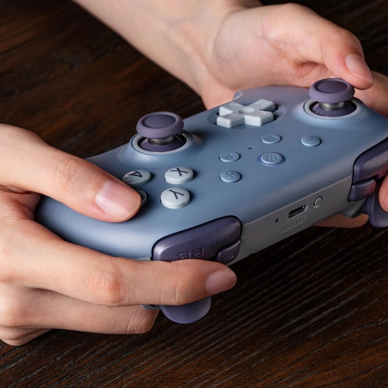 8bitdo Ultimate 2C Vezeték Nélküli Kontroller PC és Android Eszközökhöz - 1000 Hz, Hall-Effekt Joystick, Programozható Gombok, Turbó Funkció