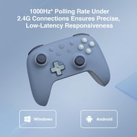 8bitdo Ultimate 2C Vezeték Nélküli Kontroller PC és Android Eszközökhöz - 1000 Hz, Hall-Effekt Joystick, Programozható Gombok, Turbó Funkció 4