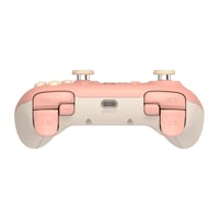 Kábový ovládač 8Bitdo Ultimate 2C pre Windows PC a Android, vzorkovacia frekvencia 1000 Hz, Hall Effect joysticky a spúšte, s tlačidlami L4/R4, v broskyňovej farbe 3