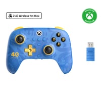 Bezdrôtový ovládač 8BitDo Ultimate 3-Mode pre Xbox – Hallov efekt joysticku, zadné tlačidlá Pro, Xbox Series X|S, One, PC, Android – Vzácna edícia k 40. výročiu 2