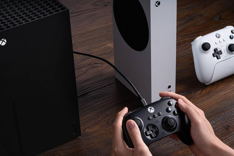 8bitdo Ultimate 3 Vezeték Nélküli Kontroller Xbox Series X|S/One/PC/Android Kompatibilitással, Hall-Effekt Joystick, Töltőállomás, 20 Órás Ü