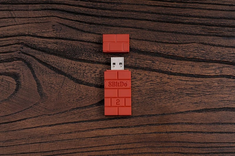 8BitDo USB Wireless Adapter 2 Bluetooth adapter Switch PS5 PS4 Xbox kontrollerhez
