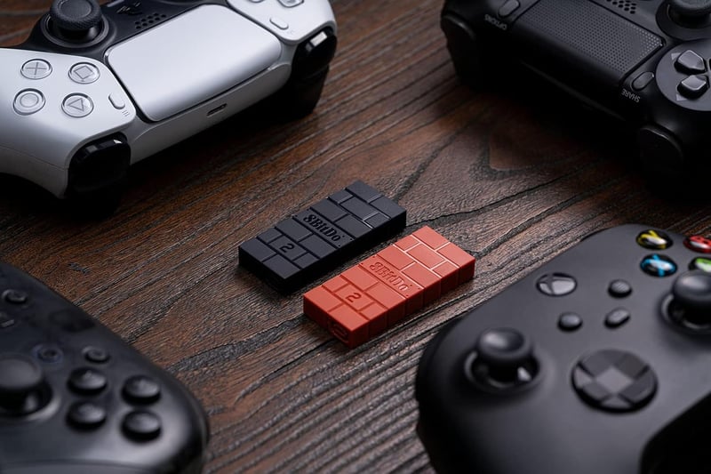 8BitDo USB Wireless Adapter 2 Bluetooth adapter Switch PS5 PS4 Xbox kontrollerhez
