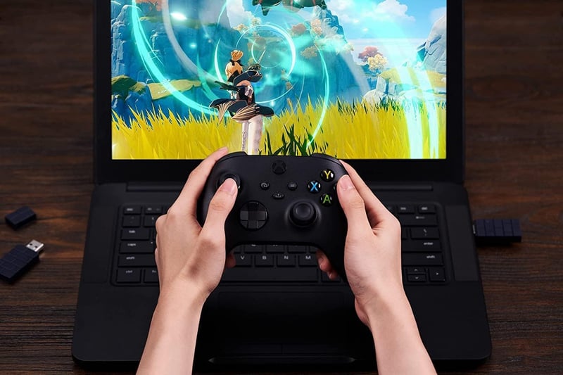 Adaptor Wireless USB 2 8BitDo Bluetooth Switch Adaptor Controller PS5 Xbox
