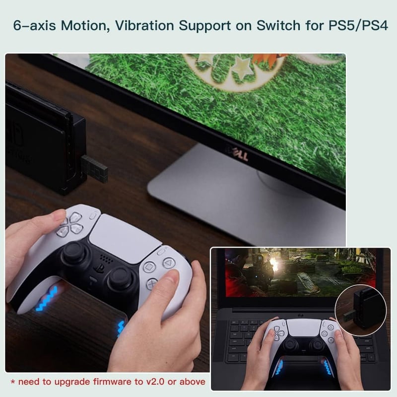 Adaptor Wireless USB 2 8BitDo Bluetooth Switch Adaptor Controller PS5 Xbox