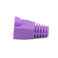 CAT5E CAT6 RJ45 Ethernet kábel védőgumi - lila (100 db) 4
