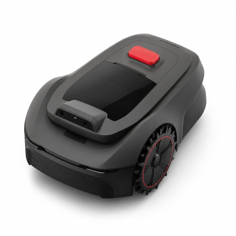 Robot de tuns iarba MOVA ViAX 250 fără fir perimetral, suprafață 250 m², bazat pe inteligență artificială — nu se conectează la aplicație (stare: vezi a 2-a imagine)