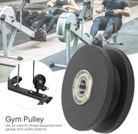 Fitnesz géphez való 50 mm-es nylon csapágyas görgő, 10 db-os szett 7