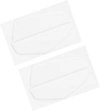 PATIKIL Lekerekített Egértalp Csúszótalp G600 Gamer Egérhez - 0,6 mm Vastag Fehér PTFE Anyag, 2 Szett Csere Egérláb 1