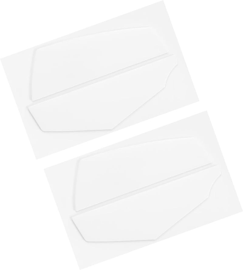 PATIKIL Lekerekített Egértalp Csúszótalp G600 Gamer Egérhez - 0,6 mm Vastag Fehér PTFE Anyag, 2 Szett Csere Egérláb