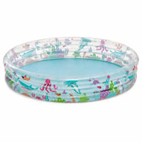 Piscină gonflabilă pentru copii Bestway Deep Dive, rotundă, 183 x 33 cm — A fost găurită într-un loc, este lipită (stare: vezi a 2-a fotografie) 1