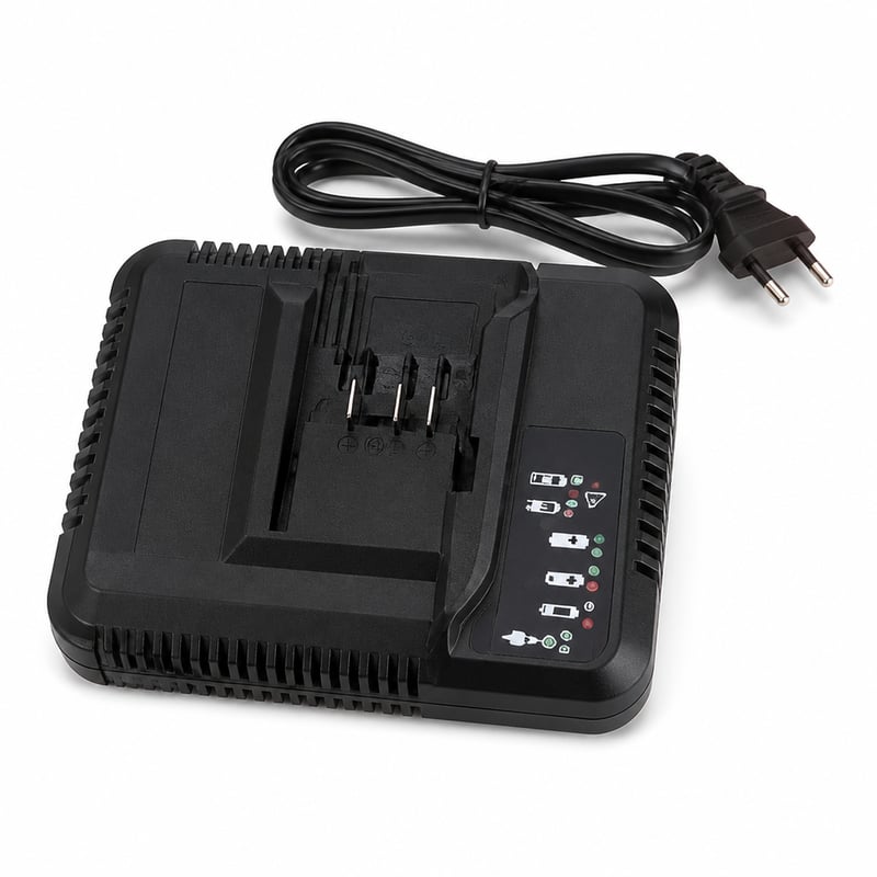 Încărcător de acumulator — Mașină de tuns iarba cu acumulator Einhell GE-CM 18/33 Li Kit Power X-Change (piesă de schimb)