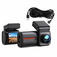 Autokamera iZEEKER 4K+1080P s WiFi 6, 32 GB SD karta, nočné videnie — chýba 32 GB microSD karta (stav: pozri 2. obrázok) 1