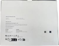 AKIYO Full HD 1080P WiFi Projektor 10000 Lumen, Állvánnyal, 4K Támogatással 10