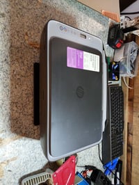 HP DeskJet 2920 višenamjenski tintni pisač, A4, u boji, Wi-Fi, crni - rabljeno 2