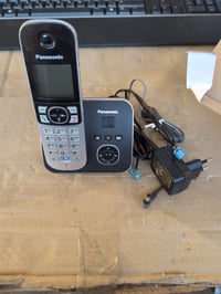 Panasonic KX-TG6821 bežični telefon sa sekretaricom i spikerfonom, srebrni, DECT telefon s niskim zračenjem, 1 komad 3