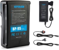 Sony kamerákhoz való 95Wh Oyomba V-Mount akkumulátor és adapter - Ellenőrzött használt 1