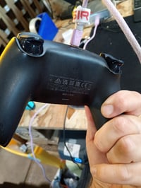 Sony DualSense PS5 vezeték nélküli kontroller - Midnight Black — töltőkábel nélkül (állapot: lásd a 2. képet) 5