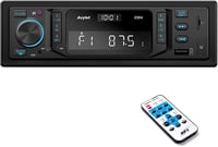 Avylet 1 DIN autórádió Bluetooth 5.0, RDS, 7 színű, 2 USB, MP3 1