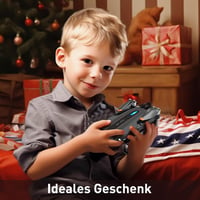 4K HD kamerás drón gyerekeknek – Összecsukható FPV quadcopter táskával, körrepülés, 3D bukfenc, egygombos visszatérés, headless mód 2