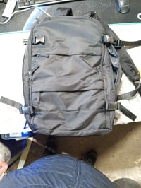 BJLFS Vákuumos Utazó Hátizsák Kézipoggyász 40x30x20 cm Ryanair Vakuumszivattyúval 14 colos Laptoptartóval Fekete Férfi Női Carry-on Táska 3