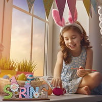 Tavaszi Fa Húsvéti Dekoráció "Easter" és "Tavasz" Feliratokkal - AoHkers 9
