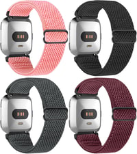 Fitbit Versa óraszíj - Állítható, rugalmas nylon sportpánt férfiaknak és nőknek 1