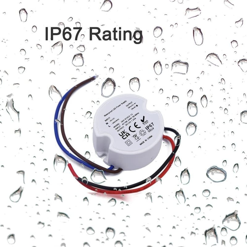 Vízálló 12V LED Trafó IP67 - Konyhai és Spotlámpa Megvilágításhoz