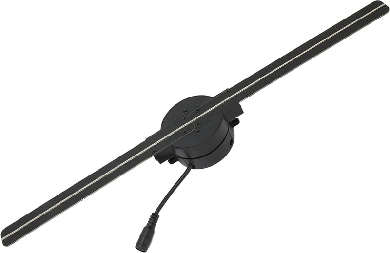WIFI-s 3D Hologram Ventilátor - 224 LED-es, 16,5" Full HD Reklámkivetítő