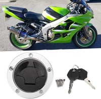 Kawasaki Ninja ZX-6R/10R/14R kompatibilis motorkerékpár tanksapka zárral 5