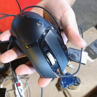 Káblová herná myš Logitech G502 HERO, 25 600 DPI, 11 programovateľných tlačidiel, čierna – používaná 2