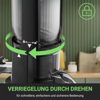 AMZCHEF Slow Juicer 103 mm Széles Adagolónyílással - 250W Hideg Préselésű Gyümölcs és Zöldség Facsaró 2 Szabadalmazott Szűrővel, Csendes Mot 6