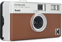 KODAK EKTAR H35 Barna Analóg Fényképezőgép 35mm-es Filmhez, Újrahasználható 2