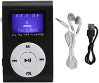 KIMISS Hordozható MP3 Lejátszó Alumínium Házzal - Fekete Sport Zenelejátszó LCD Kijelzővel, Bluetooth Kapcsolattal, 32GB Memóriakártya Támog 12