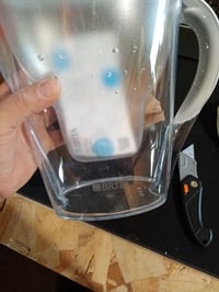 Cană filtrantă BRITA Marella, fără cartuș Maxtra Pro Pure Performance, alb, 2,4 L - utilizat (stare: vezi a 2-a fotografie) 4