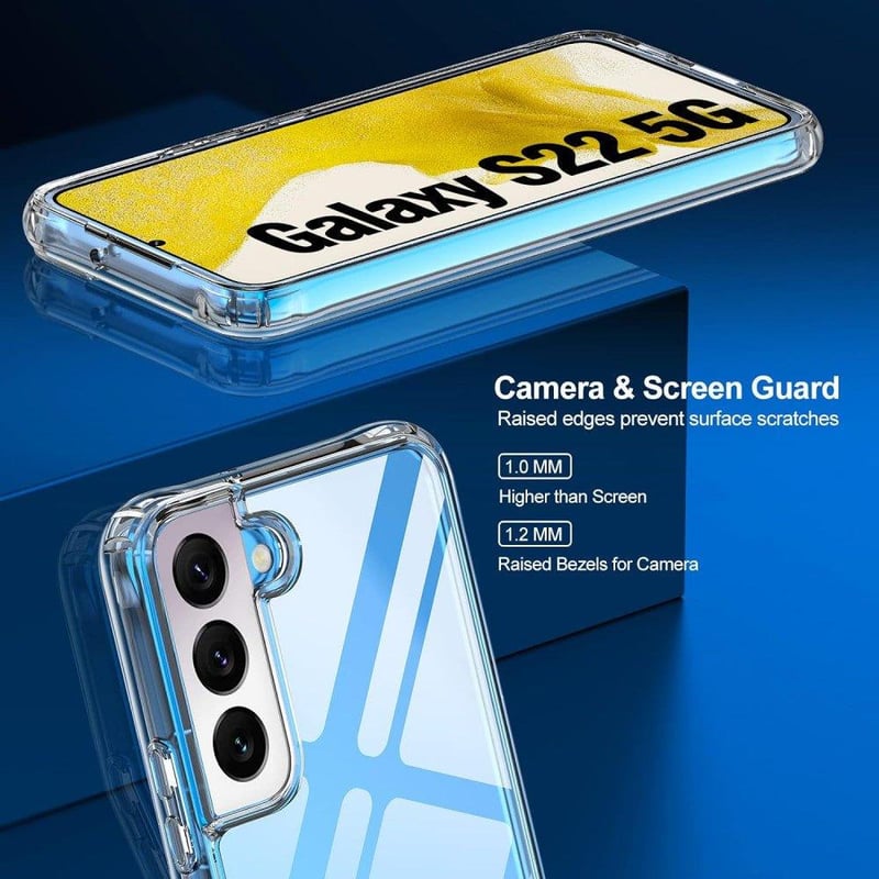 Samsung Galaxy S22 Vékony Átlátszó Szilikon Védőtok