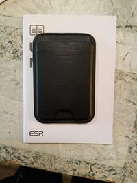 ESR MagSafe tárca Find My funkcióval, 5 kártyahely, RFID védelem - fekete — Töltőkábel nélkül (állapot: lásd a 2. képet) 2