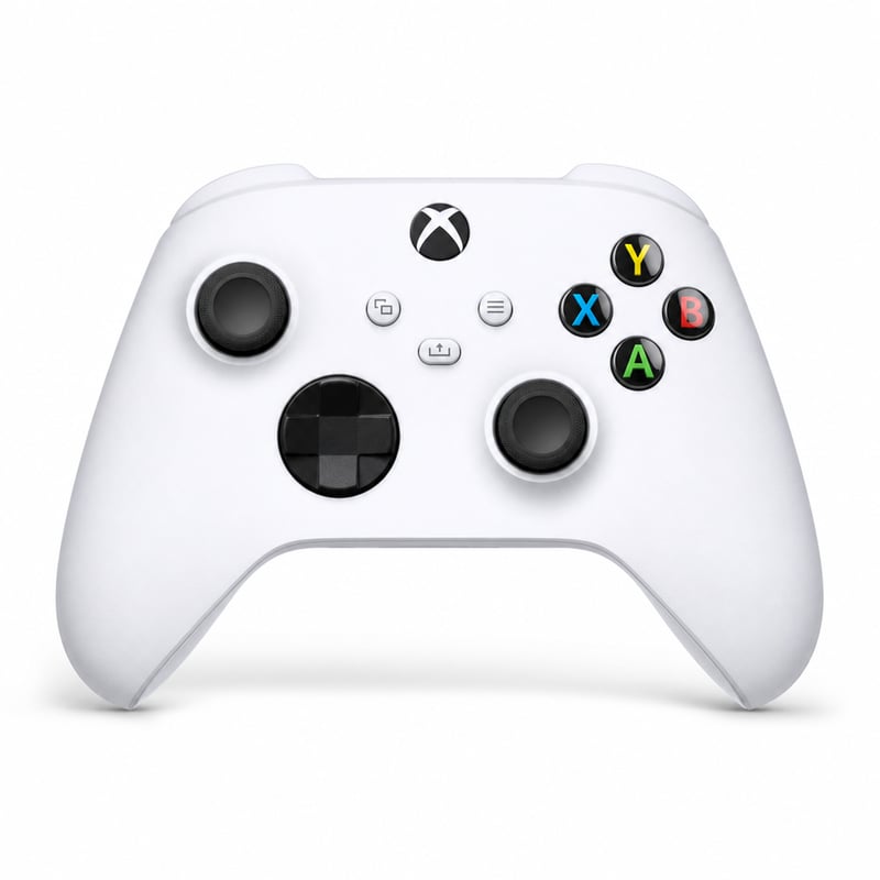 Xbox Wireless Controller Robot White vezeték nélküli kontroller — hibás, részben működik: LB gomb nem működik (állapot: lásd a 2. képet)