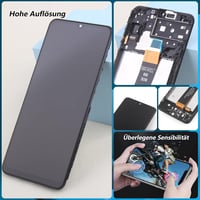 RongZy Samsung Galaxy A13 5G/A136U Kijelző Csere Készlet - Érintőképernyő Digitalizáló Üveg Szerelvény Kerettel + Javítóeszközök 6