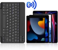 FOGARI német Bluetooth billentyűzet - Ultravékony, USB-C tölthető, iPad/iPhone/Samsung/Huawei kompatibilis 5