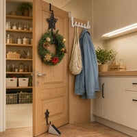 Praktický balík pre domácnosť: 2x háčik + pružinový doraz + 5-háčikový vešiak + LED lišta 1
