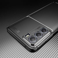 Motorola G200 5G szénszálas, ütésálló tok - koromfekete 8