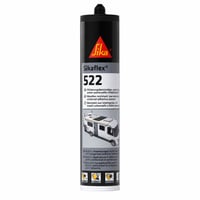 Sika Sikaflex-522 čierny pružný tmel a lepidlo 300 ml – Neúplné (bez čiernej koncovky) — Bez čiernej koncovky (stav: pozri 2. obrázok) 1