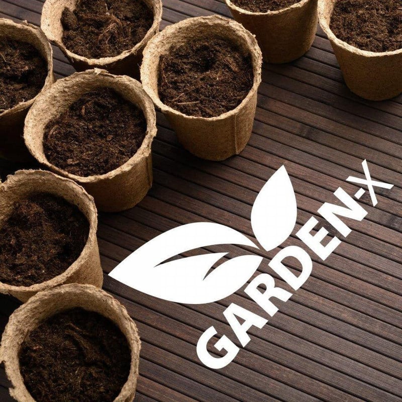 Gardenix 80 db-os Tőzeg Cserép Készlet Palántákhoz, Barna