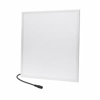 LEOFLA LED panelové svietidlo 48W, vstavané stropné osvetlenie 60x60 cm, teplé biele svetlo, štvorcové — napájací kábel (stav: viď 2. obrázok) 1