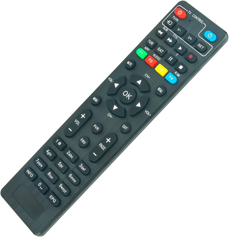 ALLIMITY Univerzális Távirányító Humax Tivumax Lite HD-3801S2 HD-3601S2 HD-3800S2 HD-3600S2 Készülékekhez - Programozás Nélküli Infravörös V