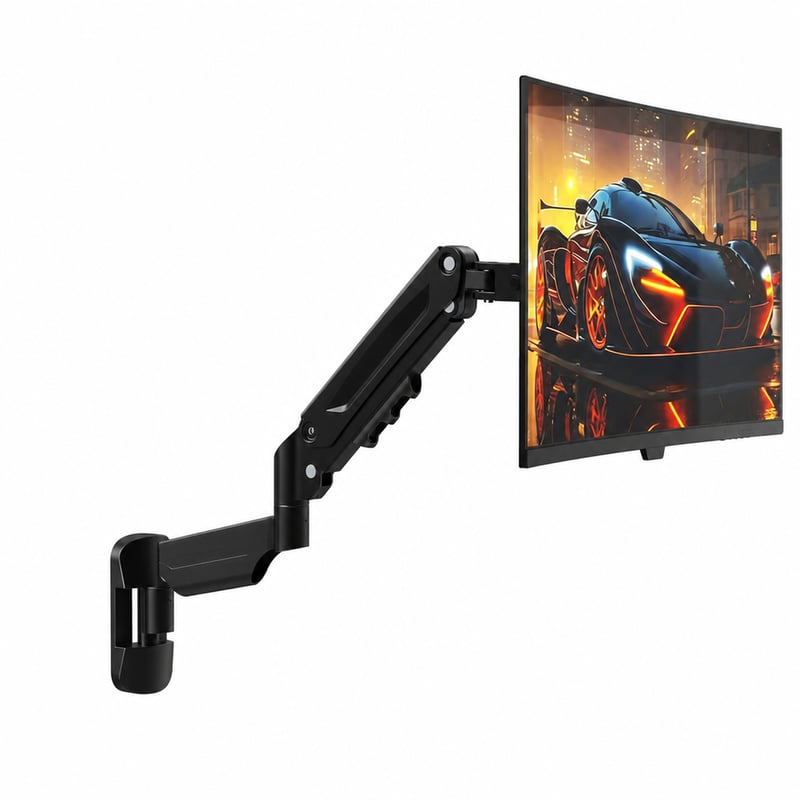 Nástenný držiak na monitor PUTORSEN pre 17-32 palcové obrazovky, VESA 75x75/100x100, max. 9 kg — chýba predlžovací prvok (stav: pozri 2. obrázok)