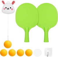 Flintronic állítható ping-pong edzőkészlet gyerekeknek, beltéri használatra 9