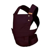 marsupi Babahordozó - Újszülötteknek Születéstől 15 kg-ig - Tépőzáras Rögzítés - Könnyű és Kompakt Kialakítás - 100% Pamut - Classic/Berry S 4