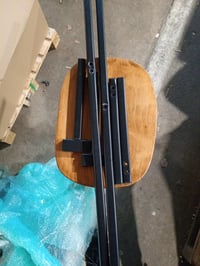 Zinus Justin fém ágykeret 90x190 cm - Fekete - Fejtámlával - 30 cm magasság - Ágy alatti — Csavarkészlet nélkül (állapot: lásd a 2. képet) 3
